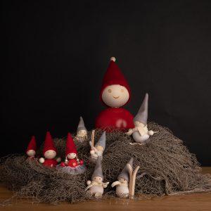 Finnlandurlaub in Rovaniemi Santa Claus Village - Aarikka finnische Wichtel - genannt Tonttus und Pakkanen