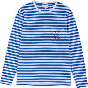 Makia Clothing Unisex T-Shirt gestreift Norrskata blau, weiß  Special Edition für Schären & Seen