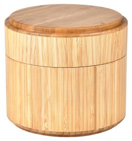 Villa Collection Dose (Bambus) natur Höhe 12 cm Ø 14 cm