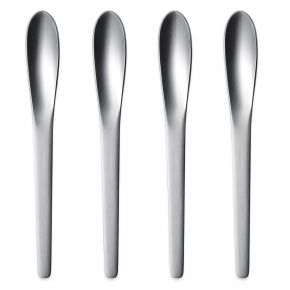 Georg Jensen Arne Jacobsen Kaffeelöffel 4 Stk. matt