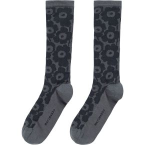 Marimekko Damen Strümpfe Pinnat grau, dunkelgrau
