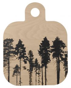 Muurla Nordic Der Wald Schneidebrett / Servierbrett 25x32 cm