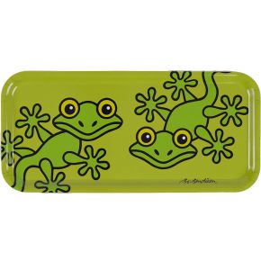 Bo Bendixen Tablett 15x32 cm grün Gecko