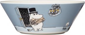 Moomin by Arabia Mumins Muminpapa Schüssel Ø 15 cm blaugrau, cremeweiß, mehrfarbig