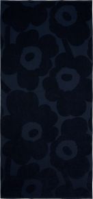 Marimekko Unikko Duschtuch 70x150 cm dunkelblau