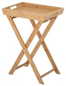 Bloomingville Aden Tabletttisch Bambus Höhe 60 cm natur