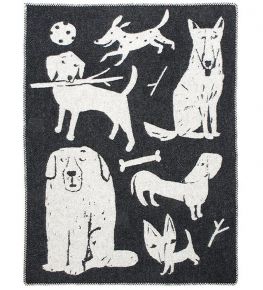 Lapuan Kankurit Koirapuisto (Hundepark) Wolldecke (Öko-Tex) 130x180 cm