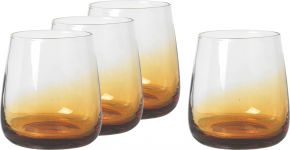 Broste Copenhagen Amber Glas 35 cl braungelb 4 Stk.