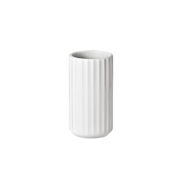 6cm Lyngby Porcelain Vase Weiß