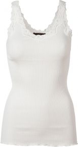 Rosemunde Copenhagen Damen Top Seide mit Spitze Babette 5357