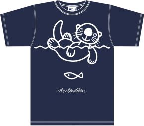 Bo Bendixen Unisex T-Shirt navy Seeotter