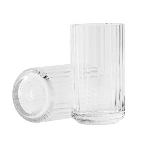 Lyngby Porcelæn Vase & Acc. Vase Glas Höhe 12 cm klar