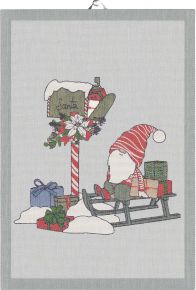 Ekelund Weihnachten & Winter Briefkasten Geschirrtuch (Öko-Tex) 35x50 cm mehrfarbig