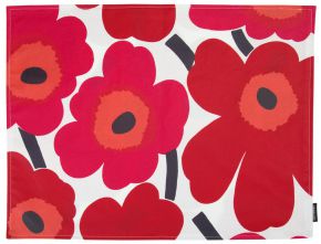 Marimekko Unikko Tischset beschichtet Baumwolle mit Acryl