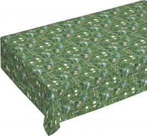 Finlayson Ulla Tischdecke 145x250 cm (Öko-Tex) grün, blau, lavendel