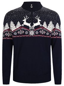 Dale of Norway Herren Merino Pullover mit Kragen Dale Christmas