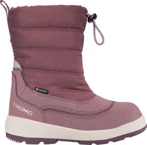 Viking Footwear Unisex Kinder Winterstiefel Gore-Tex/Schnellverschl. rosa Toasty Pull-On Warm GTX