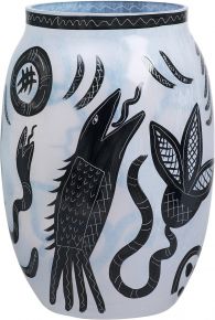 Kosta Boda Caramba Vase Höhe 34 cm