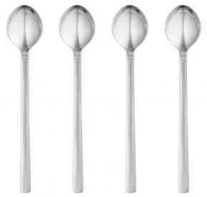 Georg Jensen New York matt Caffe Latte Löffel 4 Stk.