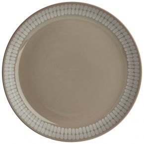 Marimekko Alku (Anfang) Oiva Teller Ø 20,5 cm terra, cremeweiß