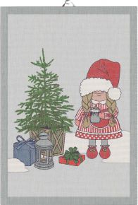 Ekelund Weihnachten & Winter Tomtemama Geschirrtuch (Öko-Tex) 35x50 cm mehrfarbig