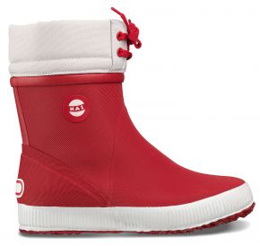 Nokian Footwear Damen Winter Gummistiefel Hai rot / Sohle rot