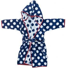 Rasmus Klump (Petzi) Unisex Kinder Bademantel blau