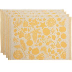 Lapuan Kankurit Talven Tuoksut (Winterprodukte) Tischset 32x46 cm 4 Stk. (Öko-Tex)