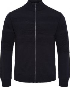 REDGREEN Herren Strickjacke mit Reißverschluss navy Kresten