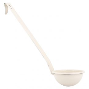 Kockums Jernverk Suppenkelle Emaille Länge 33 cm