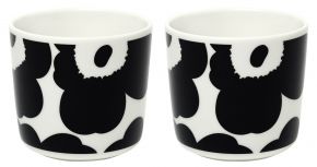 Marimekko Unikko Oiva Tasse / Becher ohne Henkel 0,2 l 2 Stk.