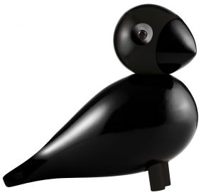 Kay Bojesen DK Singvogel Rabe Höhe 20,5 cm schwarz
