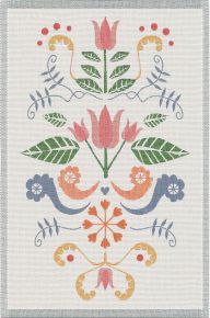 Ekelund Schweden Lindas Tulpe Geschirrtuch (Öko-Tex) 40x60 cm rosa, weiß