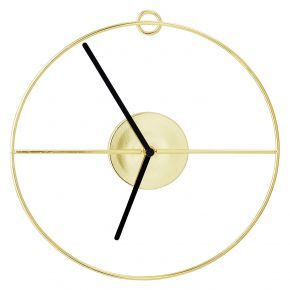Bloomingville Wanduhr Ø 30 cm gold