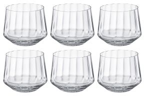 Georg Jensen Bernadotte Glas 0,25 l 6 Stk. klar