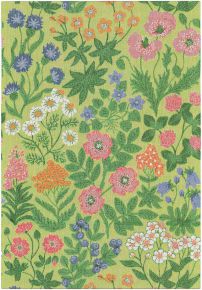 Ekelund Sommer Wildblumen Geschirrtuch (Öko-Tex) 35x50 cm grün