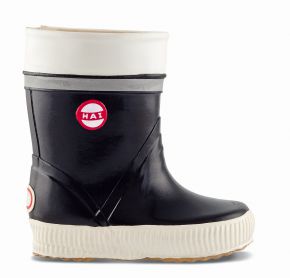 Nokian Footwear Jungen Kinder Gummistiefel Hai schwarz