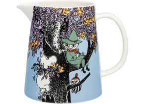 Moomin by Arabia Mumins Freunde für immer Krug 1 l blau, creme