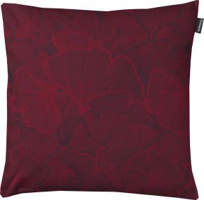Finlayson Elämän Jälki (Lebensende) Kissenhülle (Öko-Tex) 48x48 cm rot