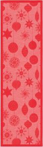 Ekelund Weihnachten & Winter Baumschmuck 330 Tischläufer (Öko-Tex) 35x120 cm rot