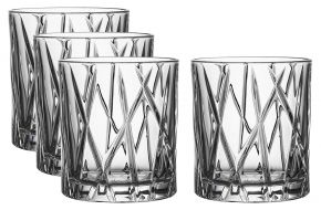 Orrefors City Old Fashioned Glas 25 cl 4 Stk. klar