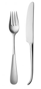 Georg Jensen Vivianna Dessertgabel / Dessertmesser je 4 Stk. matt