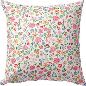 Klippan Lisbet Kissenhülle (Öko-Tex) 45x45 cm rosa, grün, gelb, rot, blau, weiß