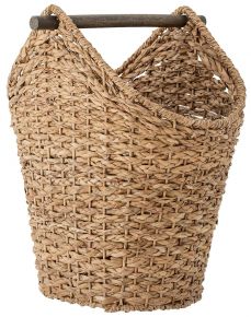 Bloomingville Toilettenpapierhalter Bankuangras Höhe 41 cm Breite 26,5 cm Länge 33 cm natur