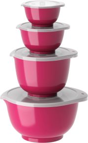 Rosti Margrethe Rührschüssel mit Deckel (0,5, 0,75, 1,5, 3 l) Set 8 tlg. Durostima®