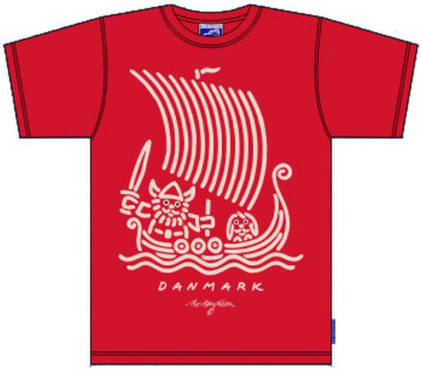 T_shirt_vikingship_rot