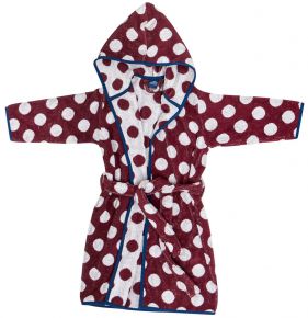 Rasmus Klump (Petzi) Unisex Kinder Bademantel rot