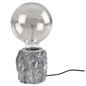Villa Collection Tischleuchte auf Marmorblock Höhe 10 cm ohne Leuchtmittel