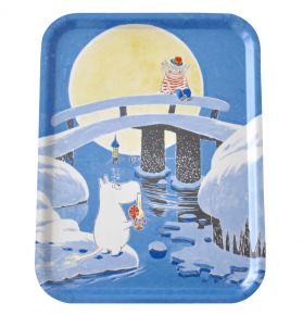 Opto Design Mumin Midwinter Tablett 33x43 cm