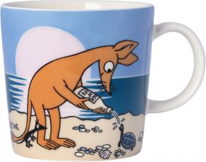 Moomin by Arabia Mumins Sniff Tasse / Becher 0,3 l blau, mehrfarbig